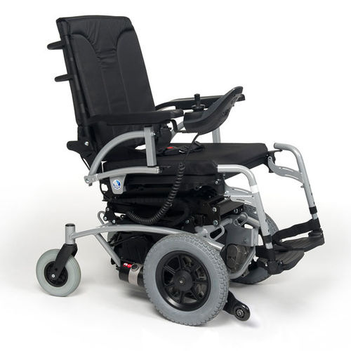 Sedia a rotelle elettrica - Navix - Vermeiren Medical Equipment - da interno / con poggiagambe / nera