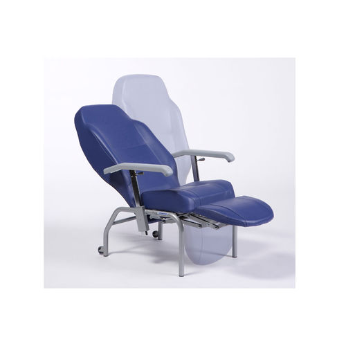 Sedia per persone a mobilità ridotta - Normandie - Vermeiren Medical Equipment - con braccioli / con rotelle / con schienale alto
