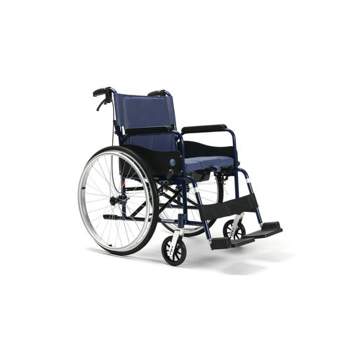 Sedia da toilette con braccioli - ECL X1 - Vermeiren Medical Equipment - con poggiapiedi / pieghevole