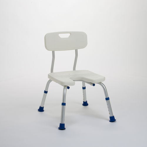 Sedia da doccia con schienale - Melbourne - Vermeiren Medical Equipment - ad altezza regolabile