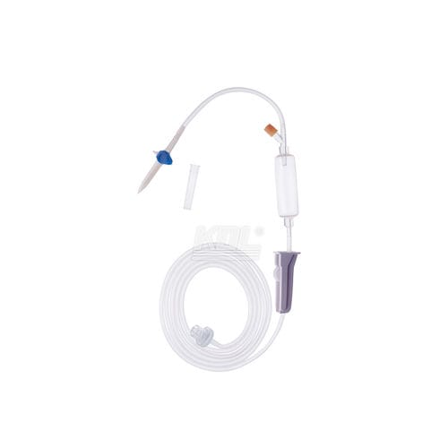 Set di infusione con camera di gocciolamento - Zhejiang Kindly Medical Devices - con connettore a Y / con filtro per la prevenzione della contaminazione da particelle / con rubinetto