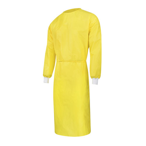 Camice chirurgico unisex - SPFH014 - Soundpond International - monouso / giallo