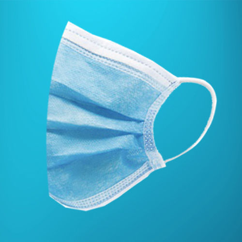Mascherina di protezione in tessuto - Pingxiang Huafu medical - semimaschera / per adulti / blu