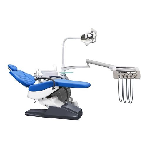 Riunito odontoiatrico con poggiatesta flessibile - CQ - 219 - Guangzhou Chuang Qi Medical Equipment - con sistema di igiene / con portastrumenti