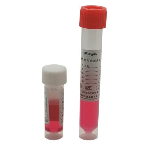 Tampone da laboratorio - Weihai Kangzhou Biotechnology Engineering - per microbiologia / per prelievo campioni / per test Covid-19