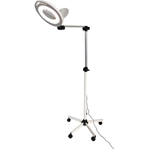 Lampada da visita a LED - KS-1088U - Shantou Easywell Electronic Technologies - con rotelle / con lente d'ingrandimento / ad altezza regolabile