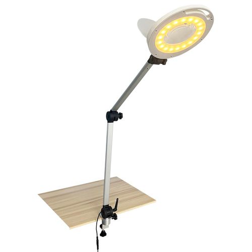 Lampada da visita a LED - KS-1088 - Shantou Easywell Electronic Technologies - da tavolo / a clip / con lente d'ingrandimento