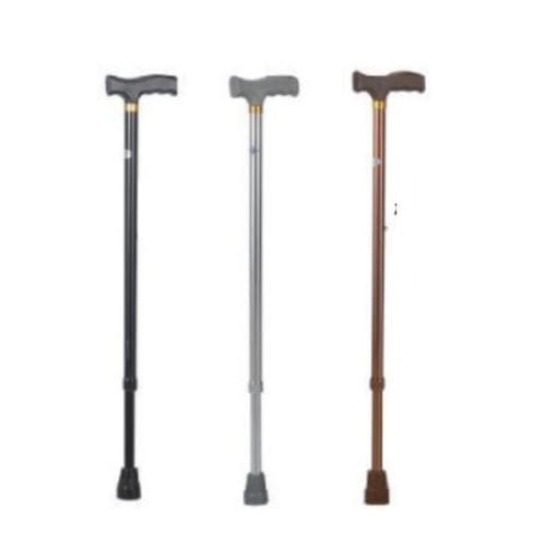 Farmacare Bastone Da Passeggio In Lega Rombi Con Impugnatura Di Legno - Foto 6