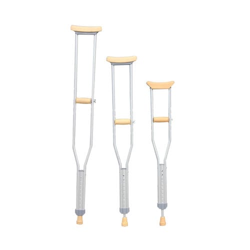 Stampella ascellare - KR925L - Zhenjiang Kangrui Rehabilitation Equipment Co., Ltd. - per adulto / ad altezza regolabile
