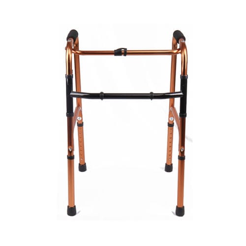 Deambulatore ad altezza regolabile - KR919L  - Zhenjiang Kangrui Rehabilitation Equipment Co., Ltd. - pieghevole