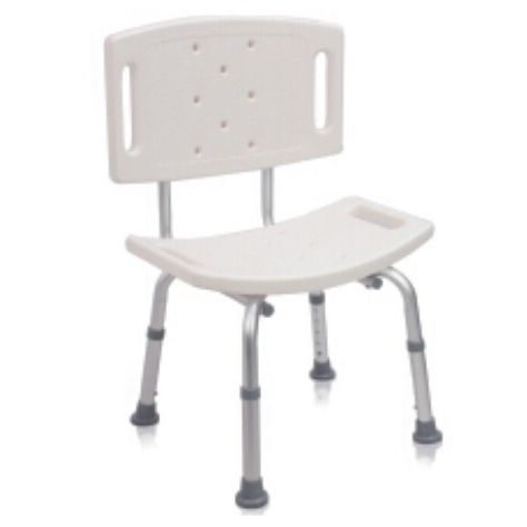 Seduta da bagno con schienale - KR798L - Zhenjiang Kangrui Rehabilitation Equipment Co., Ltd. - ad altezza regolabile
