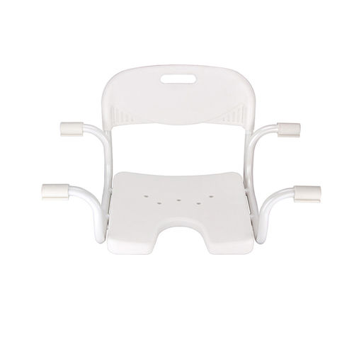 Sedia da doccia senza schienale - KR7933A - Zhenjiang Kangrui Rehabilitation Equipment Co., Ltd. - sospesa / ad altezza regolabile