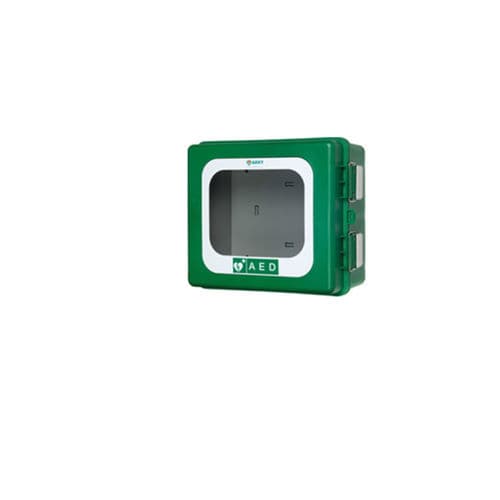 Armadio per strumenti - AEDC03 - Bull Products - per ospedale / con sportello / verde