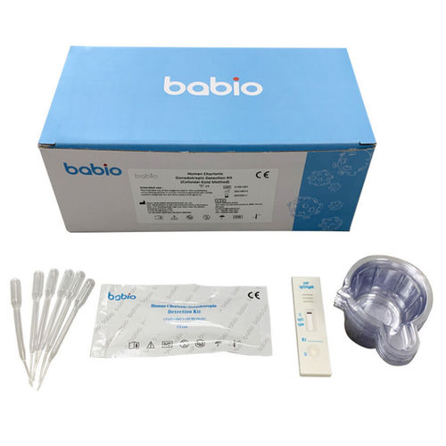 Kit di test di gravidanza - Jinan Babio Biotech - per anticorpi / di HCG / immunocromatografico