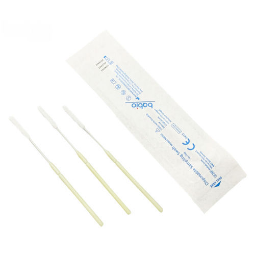 Tampone per prelievo campioni - 0413 - Jinan Babio Biotech - floccato / in polipropilene / sterile
