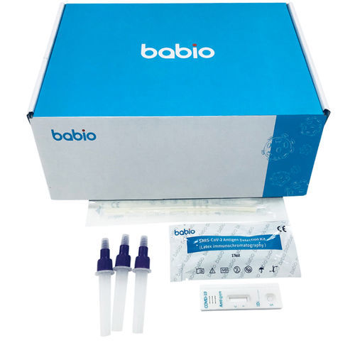 Kit di test per diagnosi COVID-19 - Jinan Babio Biotech - per antigeni / SARS-COV-2 / del coronavirus