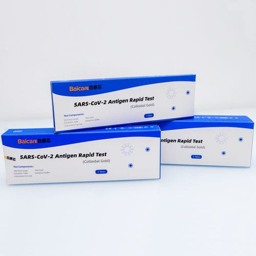 Test rapido per diagnosi COVID-19 - Baicare - per antigeni / SARS-COV-2 / nasofaringeo