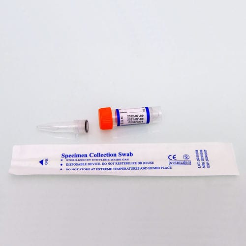 Provetta per prelievi da laboratorio - Baicare - per PCR / conico / nasofaringeo
