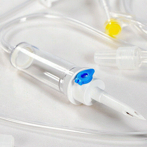 Set di infusione per insulina - IV05 F/150 - Sunrise Medical Technology - in polivinilcloruro (PVC) / con camera di gocciolamento / con connettore a Y
