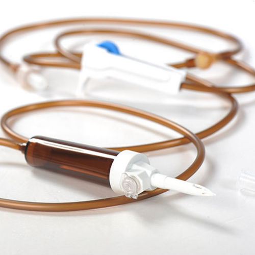 Set di infusione per chemioterapia - E41 NCV/30 - Sunrise Medical Technology - in polivinilcloruro (PVC) / con camera di gocciolamento / con connettore a Y