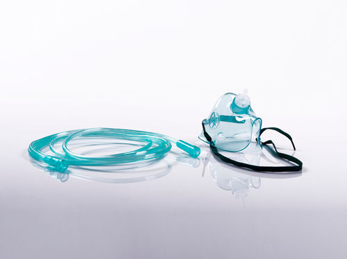 Maschera per ossigenoterapia non invasiva - OM01XL - Sunrise Medical Technology - in PVC / trasparente / regolabile