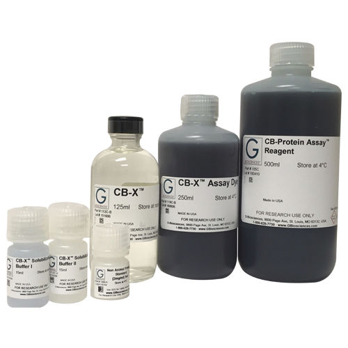 Reagente analizzato - CB-X™  - G-BIOSCIENCES - in soluzione / da ricerca / per elettroforesi