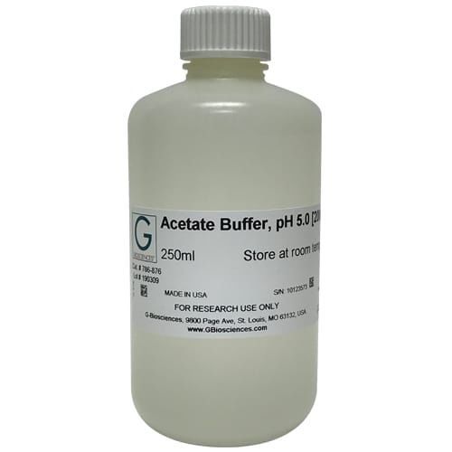 Reagente acido acetico - 786-876 - G-BIOSCIENCES - soluzione tampone / per prodotti chimici / di pH