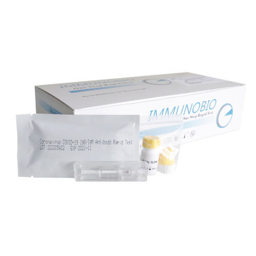 Test rapido per diagnosi COVID-19 - Hangzhou Immuno Biotech Co., Ltd - d'IgG / di IgM / SARS-COV-2
