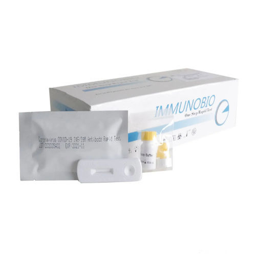 Test rapido per diagnosi COVID-19 - IMMUNOBIO - Hangzhou Immuno Biotech Co., Ltd - d'IgG / di IgM / SARS-COV-2