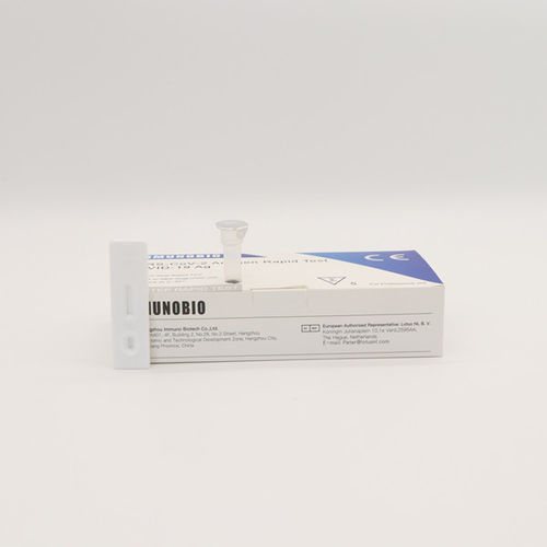 Test rapido per diagnosi COVID-19 - HCOFLU021G - Hangzhou Immuno Biotech Co., Ltd - dell'influenza / per antigeni / SARS-COV-2