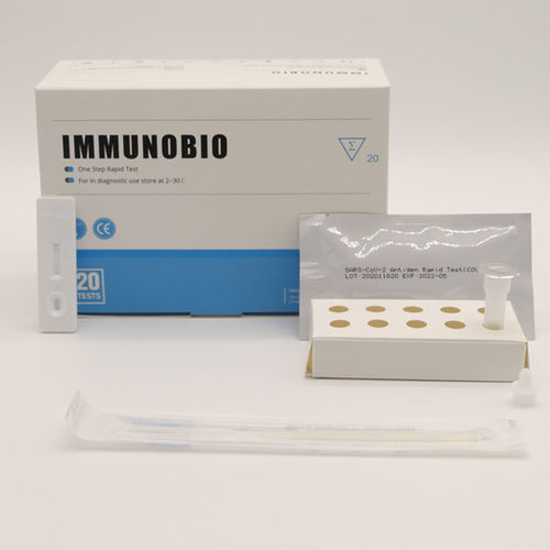 Test rapido autotest - Hangzhou Immuno Biotech Co., Ltd - per diagnosi COVID-19 / d'IgG / di IgM