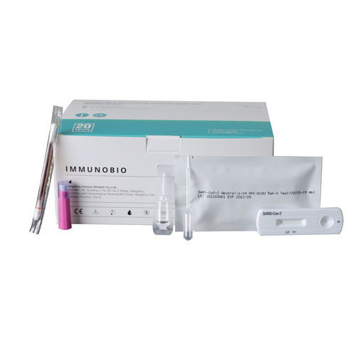 Test rapido per anticorpi neutralizzanti - Hangzhou Immuno Biotech Co., Ltd - per diagnosi COVID-19 / di immunità / SARS-COV-2