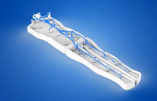 Modello vascolare di vena - PLWZXG004 - Shanghai Preclinic Medtech - di vena safena / di vena cava / di vena iliaca