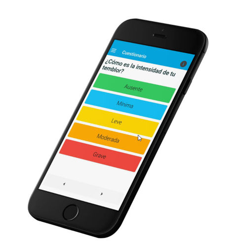 Applicazione web di gestione - i4park® - I4life - di progettazione / medica / per il morbo di Parkinson