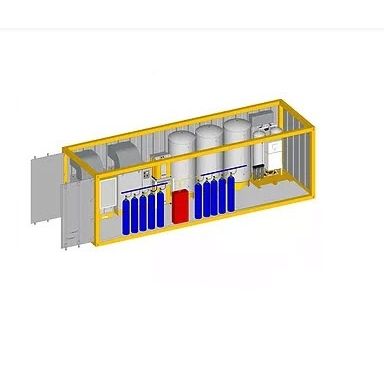 Generatore di ossigeno medico - AMEC Industries - container / Plug and Play