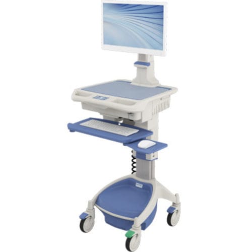 Workstation medica - AccessPoint™ Single - Touchpoint Medical - senza ventola / mobile