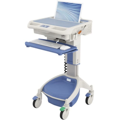 Workstation per computer portatile - AccessPoint™ - Touchpoint Medical - medica / senza ventola / ad altezza regolabile