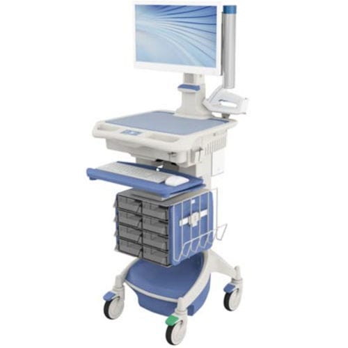 Carrello informatico di distribuzione di farmaci - AccessRx MD™ - Touchpoint Medical - sicuro / con batteria