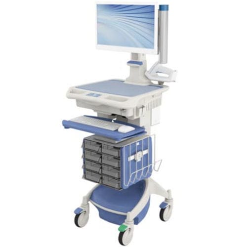 Workstation medica - AccessRx Secure™ - Touchpoint Medical - ad altezza regolabile / mobile