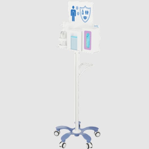 Distributore per gel igienizzante - workFLO® - Touchpoint Medical - di guanti / di mascherine / a pavimento