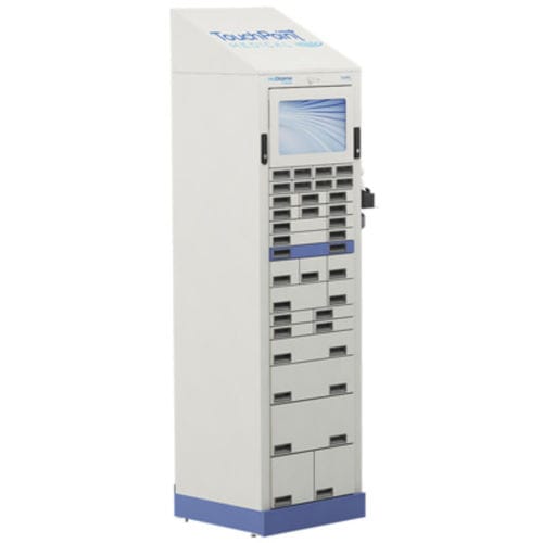 Armadietto di distribuzione automatica di farmaci di farmaci - medDispense® F - Touchpoint Medical - per farmacie / compatta / opzioni