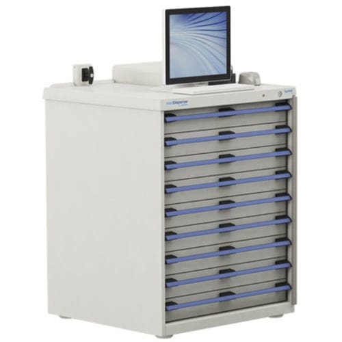 Armadietto di distribuzione automatica di farmaci di farmaci - medDispense® L - Touchpoint Medical - compatta