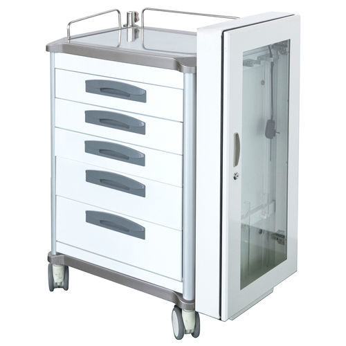Carrello medico - YKS-001 - Jiangsu Mole Electronic Technology - per endoscopio / multifunzione / in acciaio inossidabile