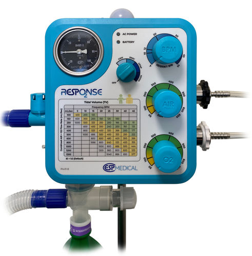 Ventilatore di emergenza - RESPO2NSE - ESP Medical  - per terapia intensiva / elettronico / da trasporto