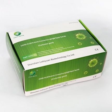 Test rapido per diagnosi COVID-19 - Shenzhen Lvshiyuan Biotechnology Co., Ltd - d'IgG / di IgM / del coronavirus