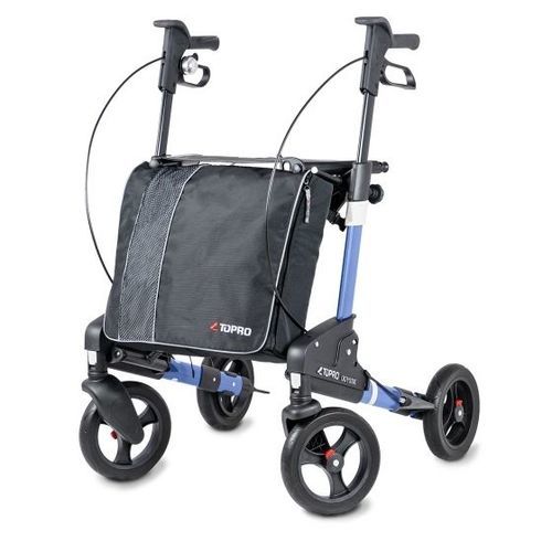 Deambulatore rollator a 4 ruote - Odyssé Travel - TOPRO - con sedile / con braccioli / ad altezza regolabile