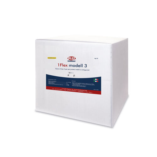 Materiale odontoiatrico in gesso - Modell3 - 1Flex Technology - in pietra / per protesi dentarie / in polvere