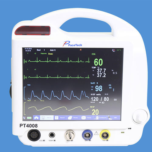Monitor portatile per paziente - MINIPACK 300  - Pace tech Medical - ECG / di frequenza respiratoria / TEMP