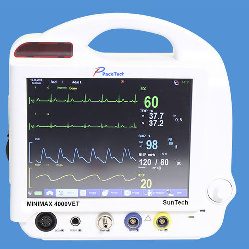 Monitor portatile per paziente - MINIMAX 4000VET - Pace tech Medical - ECG / RESP / TEMP