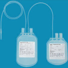 Sacca per sangue doppia - B2CA series - B L Lifesciences - in PVC